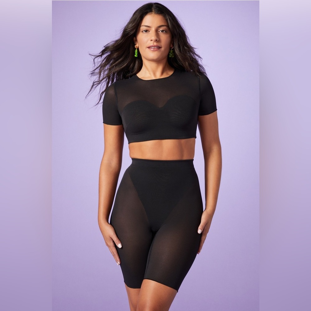 Yitty Mesh Me High Rise Shaping Shorts - Lizzo, Fabletics